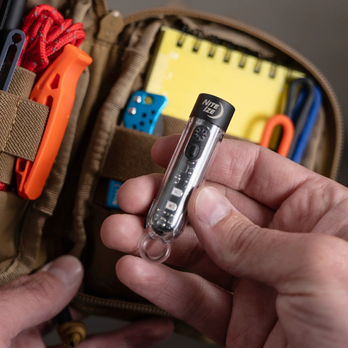 Nite Ize Radiant® RF7™ Rechargeable Keychain Flashlight