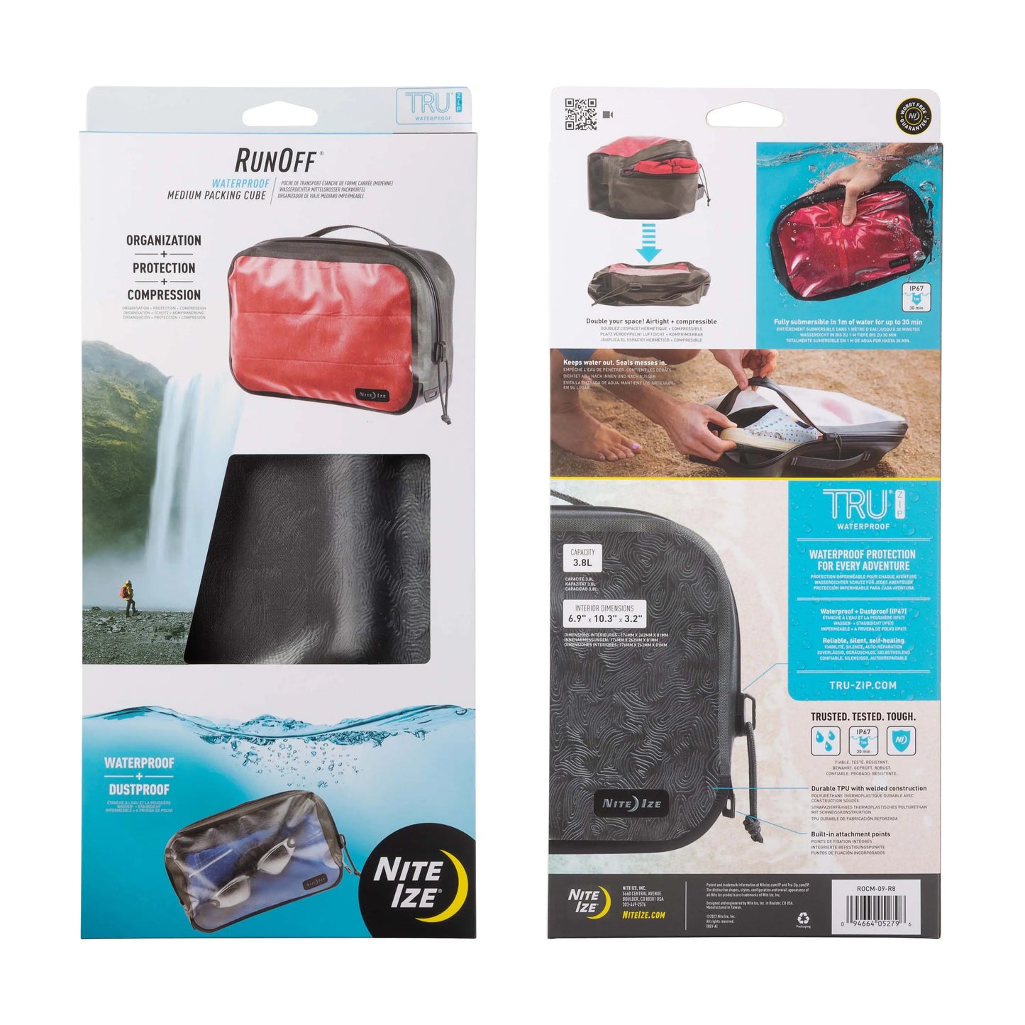 Nite Ize RunOff® Waterproof Packing Cube, Medium