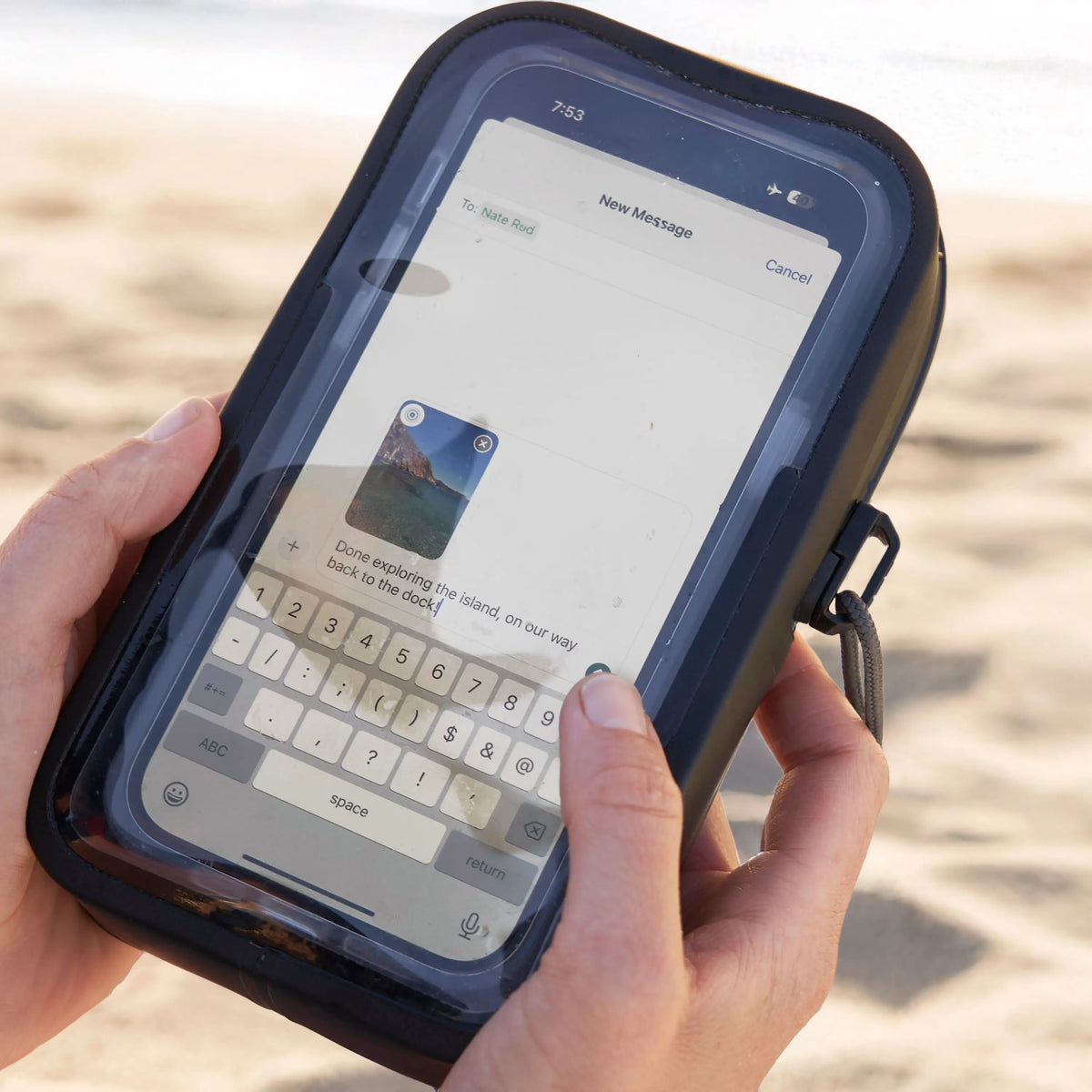 Nite Ize RunOff® Waterproof Phone Case, Plus