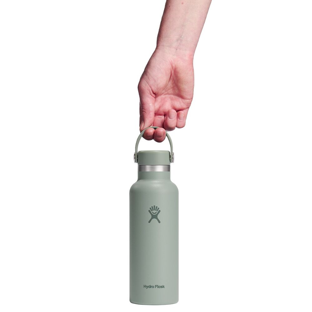 Hydro Flask Standard Mouth with Flex Cap 18 oz (511 ml), Agave