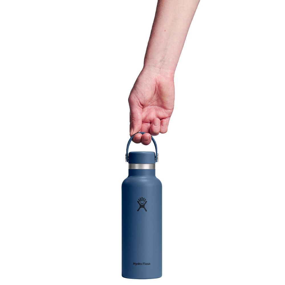 Hydro Flask Standard Mouth with Flex Cap 18 oz (511 ml), Harbour Blue
