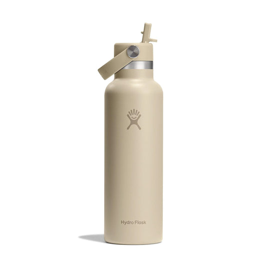 Hydro Flask Standard Mouth Flex Straw Cap 21oz, Oat
