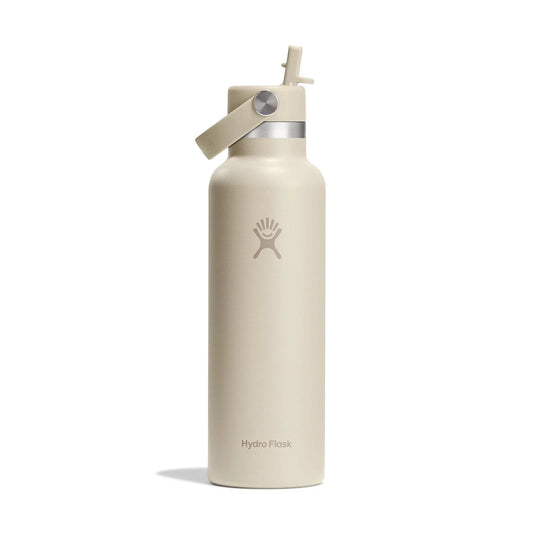 Hydro Flask Standard Mouth Flex Straw Cap 21oz, Oat