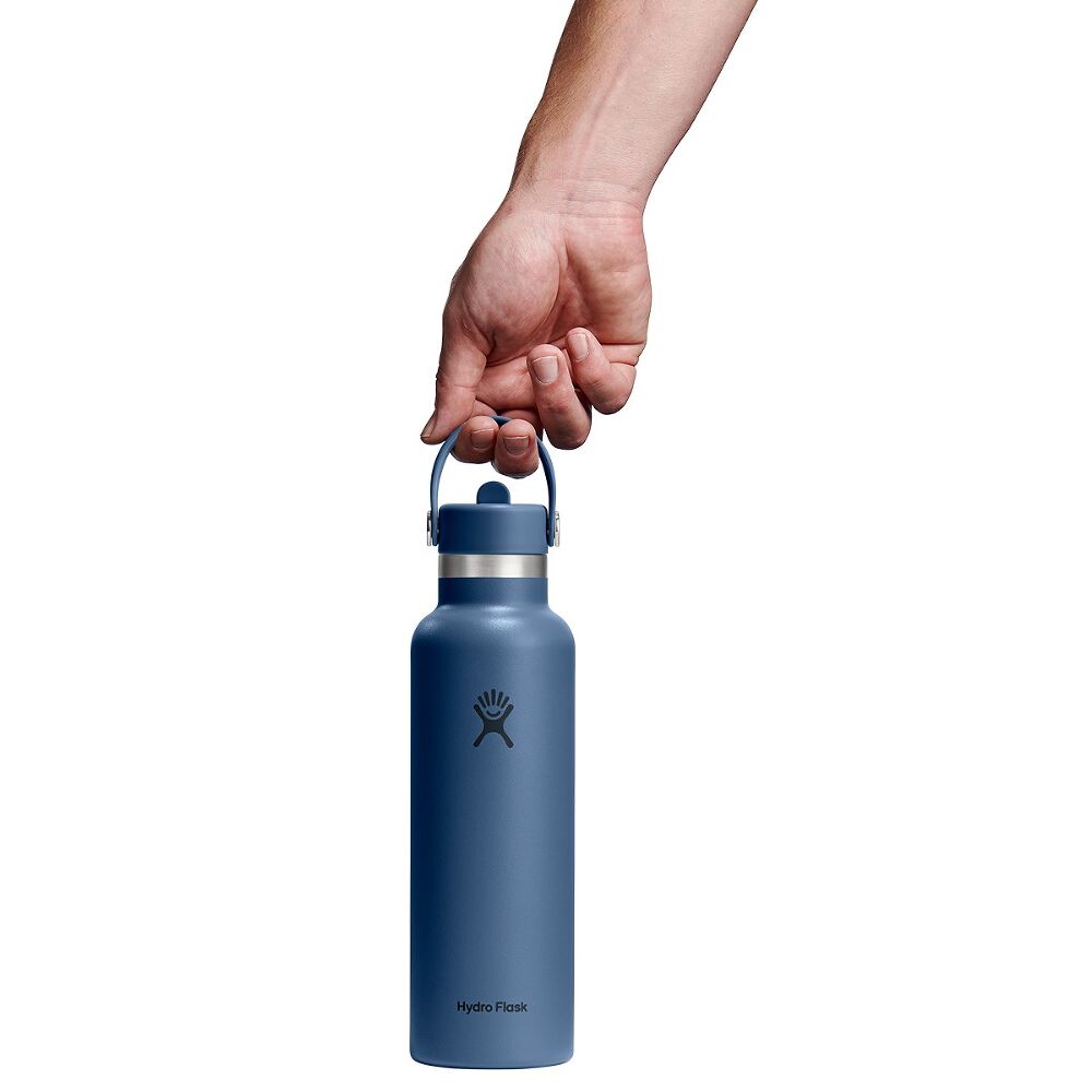 Hydro Flask Standard Mouth Flex Straw Cap 21oz, Harbour Blue