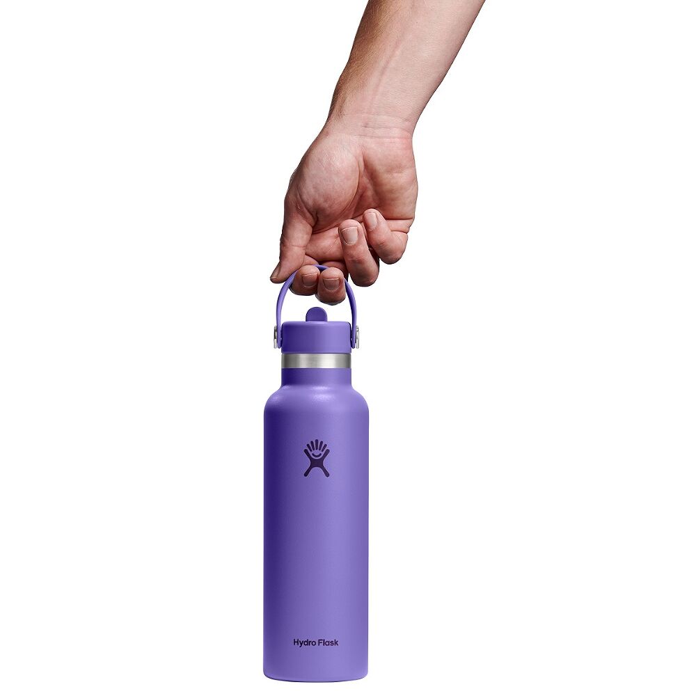 Hydro Flask Standard Mouth Flex Straw Cap 21oz, Utopia Purple