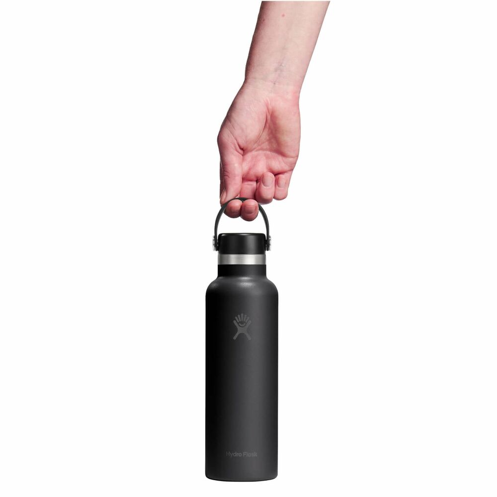Hydro Flask Standard Mouth Flex Cap 21oz, Tonal Black