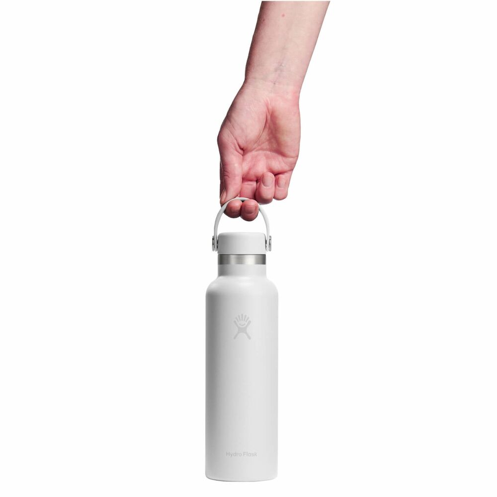 Hydro Flask Standard Mouth Flex Cap 21oz, White