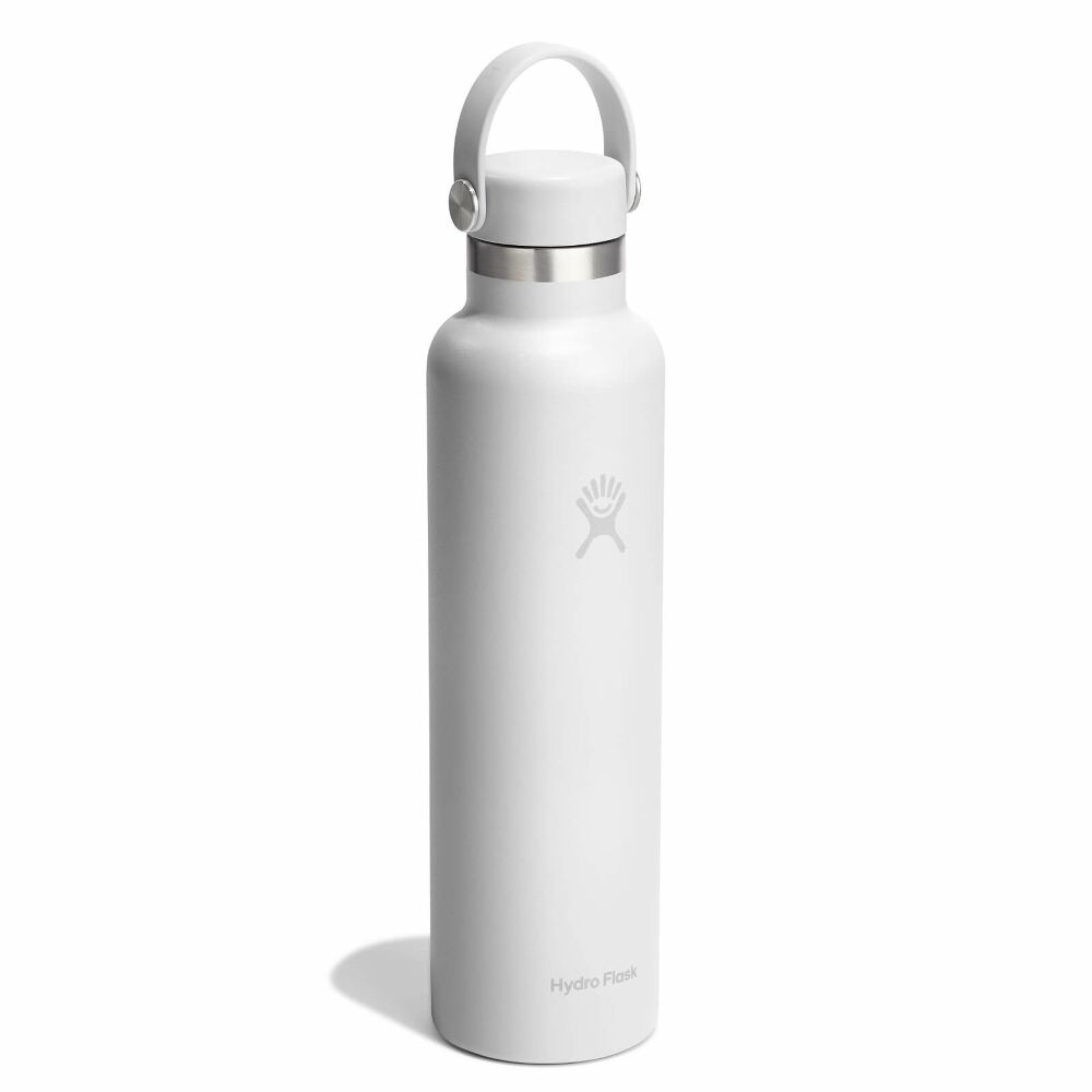 Hydro Flask Standard Mouth Flex Cap 24oz, Tonal White