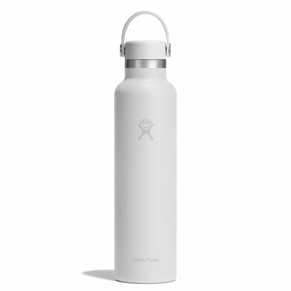 Hydro Flask Standard Mouth Flex Cap 24oz, Tonal White