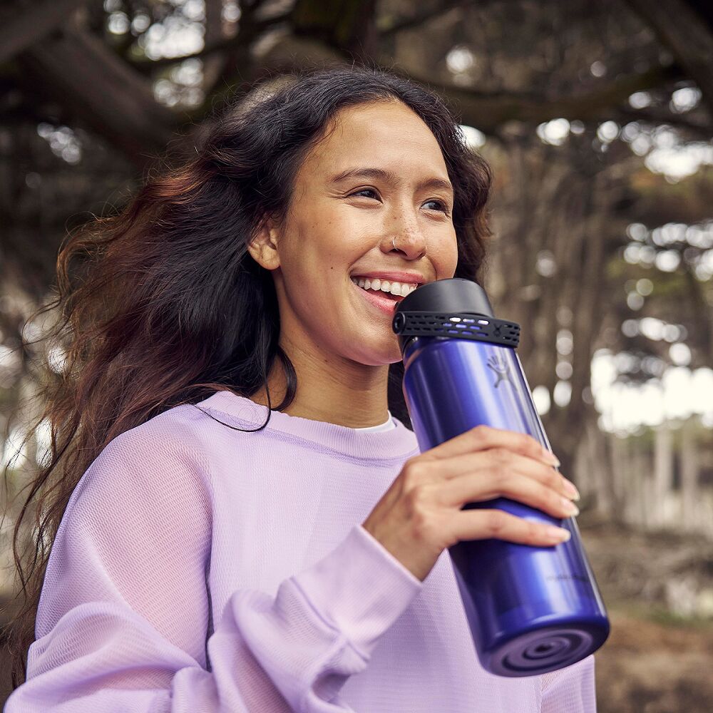 Hydro Flask Lightweight Flex Straw Bottle 24 oz (710 ml), Sapphire Blue