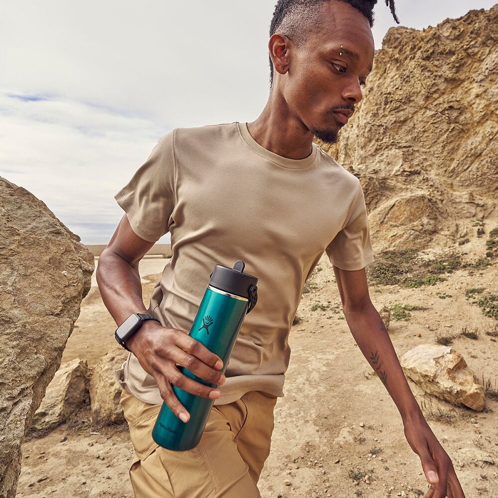 Hydro Flask Lightweight Flex Straw Bottle 32 oz (946 ml), Emerald Green