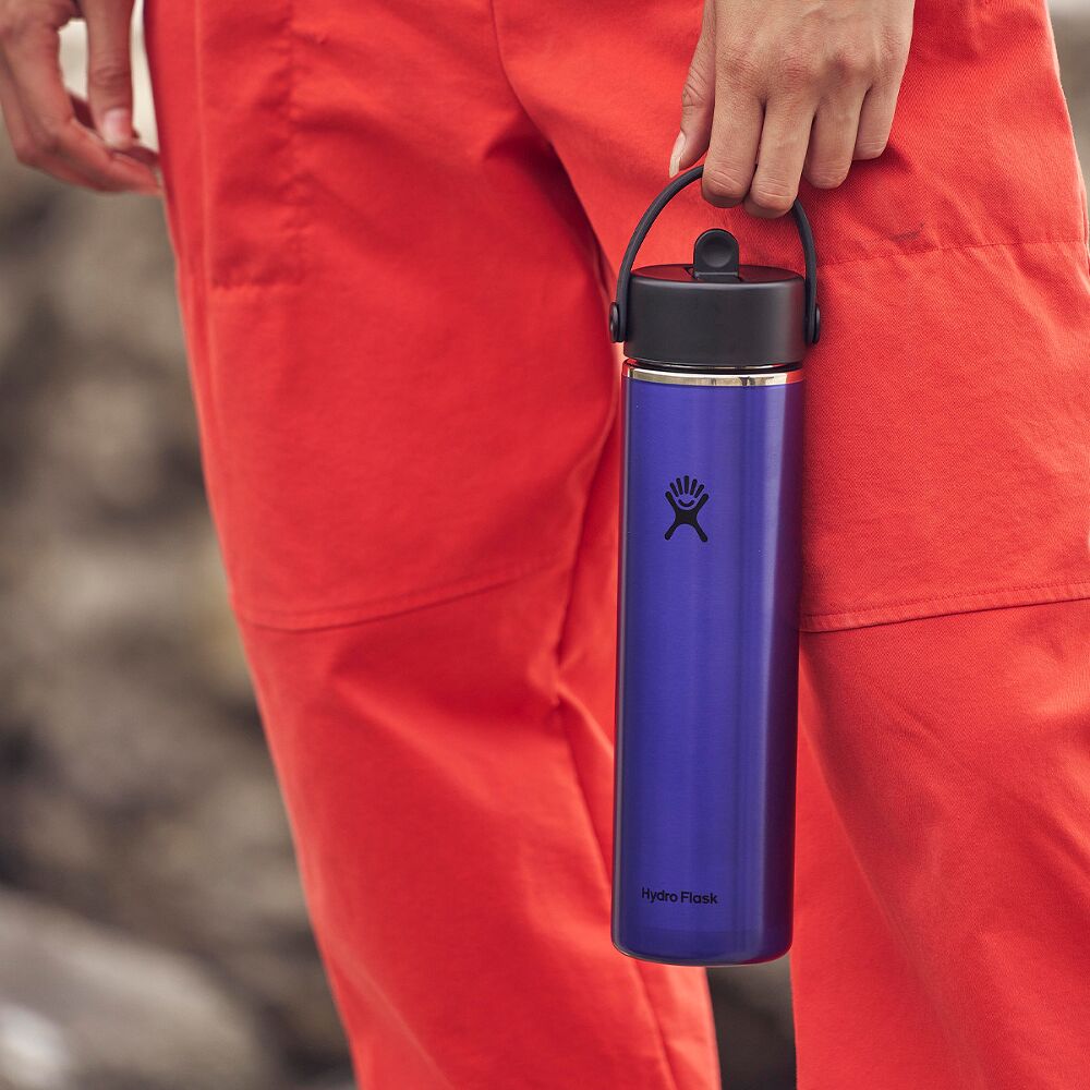 Hydro Flask Lightweight Flex Straw Bottle 24 oz (710 ml), Sapphire Blue