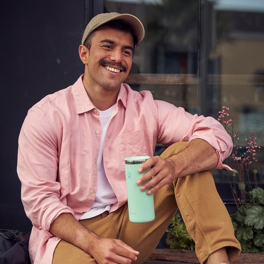 Hydro Flask All Around Tumbler Press-In Lid 12oz, Capri Blue