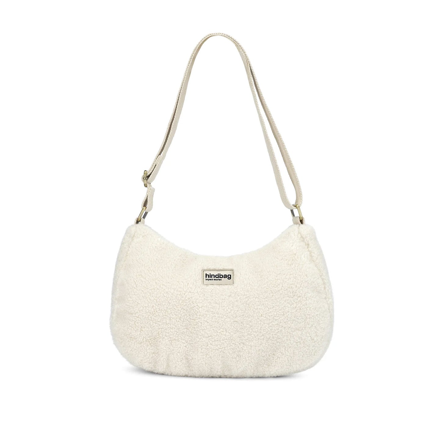 Hindbag Rosa Teddy Bag, White