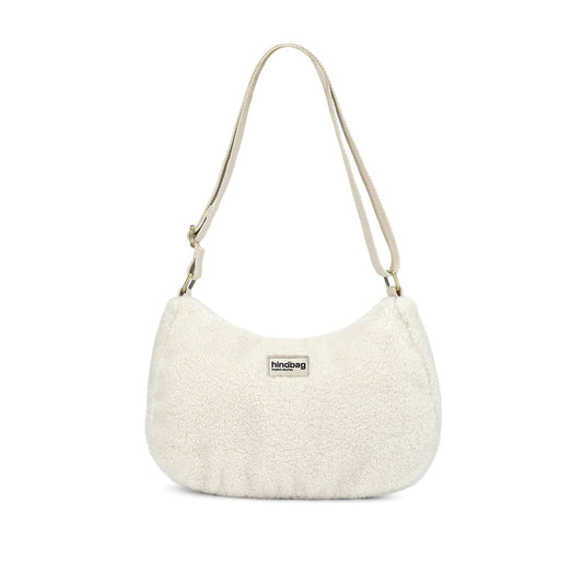 Hindbag Rosa Teddy Bag, White