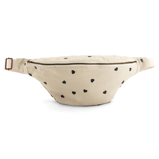 Rose in April Bum Bag, Heart Sand