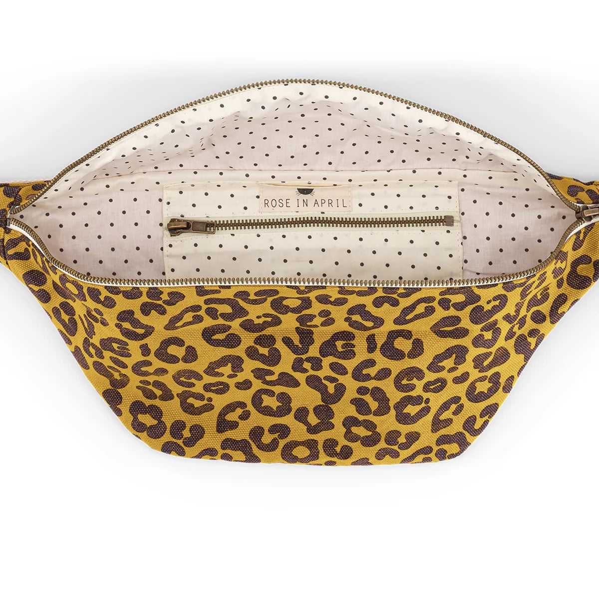 Rose in April Bum Bag Graou, Caramel
