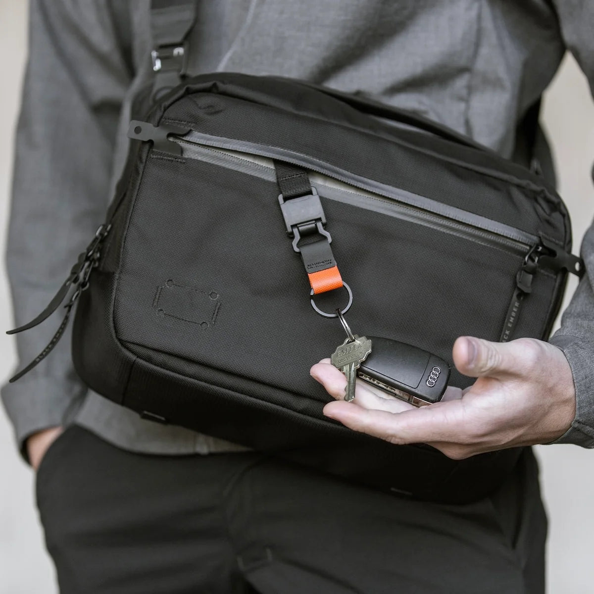Black Ember Grip Sling 09 Embertex™ Pfas Free 9L, Jet Black
