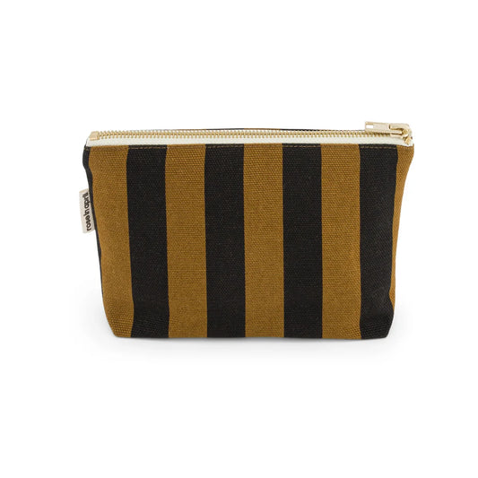 Rose in April Sofia Pouch Stripes, Cumin