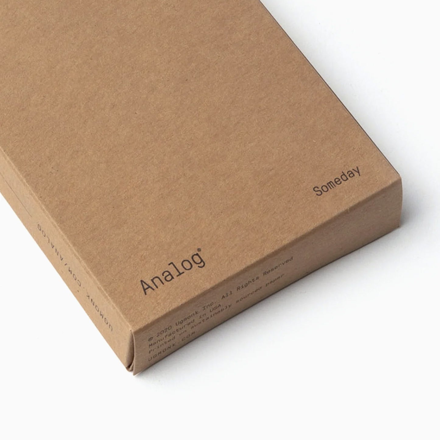 UGMONK Analog Someday Cards