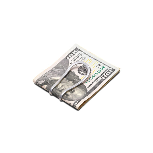 Craighill Station Money Clip, Silver