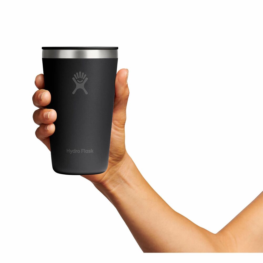 Hydro Flask All Around Tumbler Press-In Lid 16oz, Tonal Black