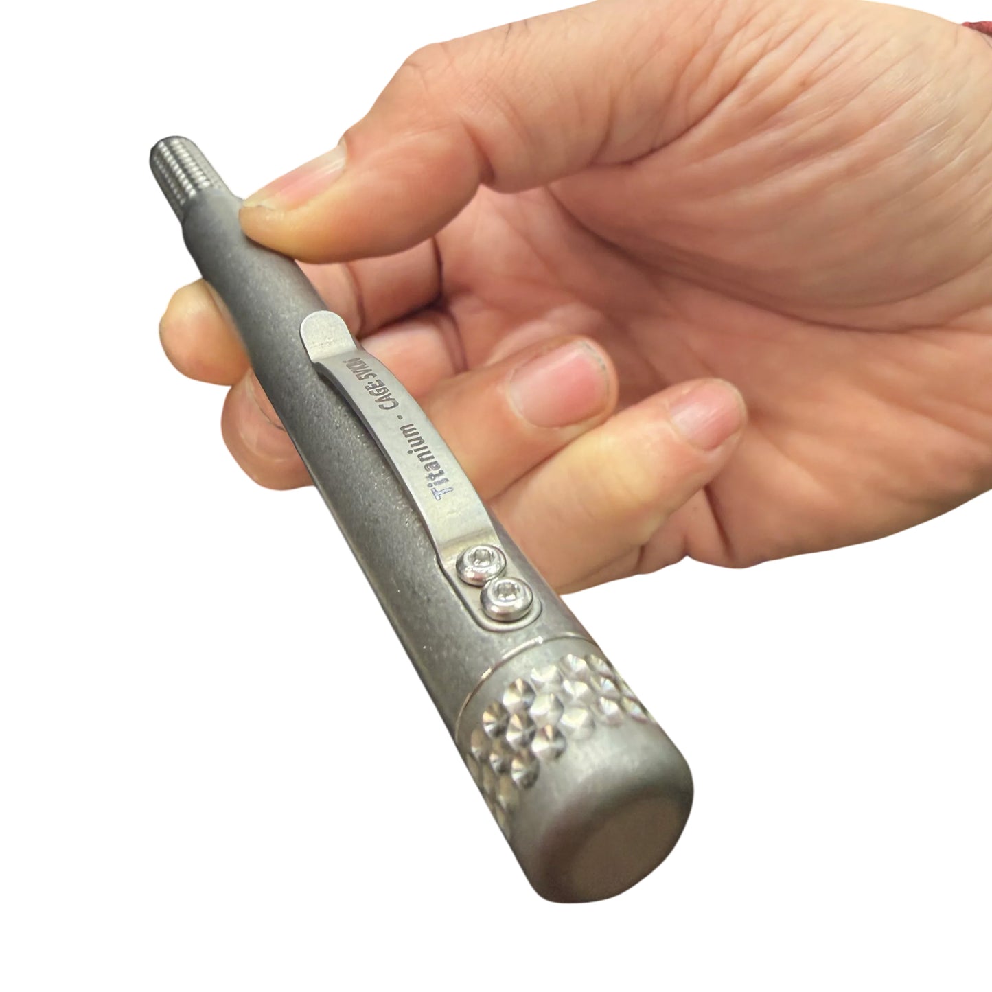CountyComm XXL Dual Sided - 1/4" Pen Driver Titanium By Maratac®