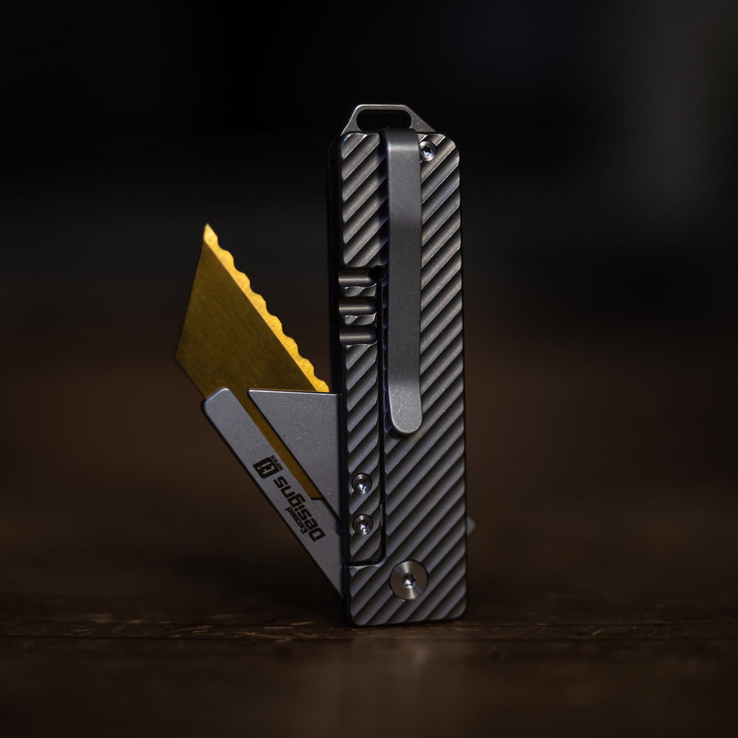 Exceed Designs 12-Point GOLD SERRATED Razor Blades
