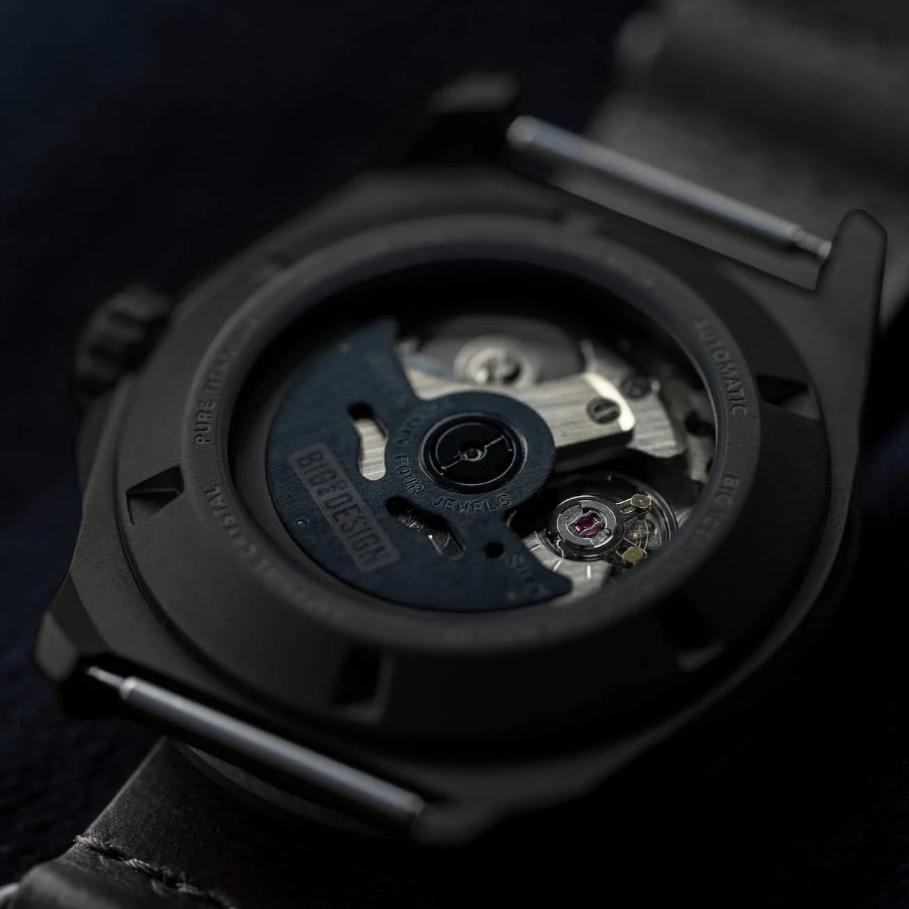 Big i Design Ti Field Watch Automatic, Black