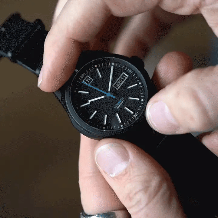 Big i Design Ti Field Watch Automatic, Black