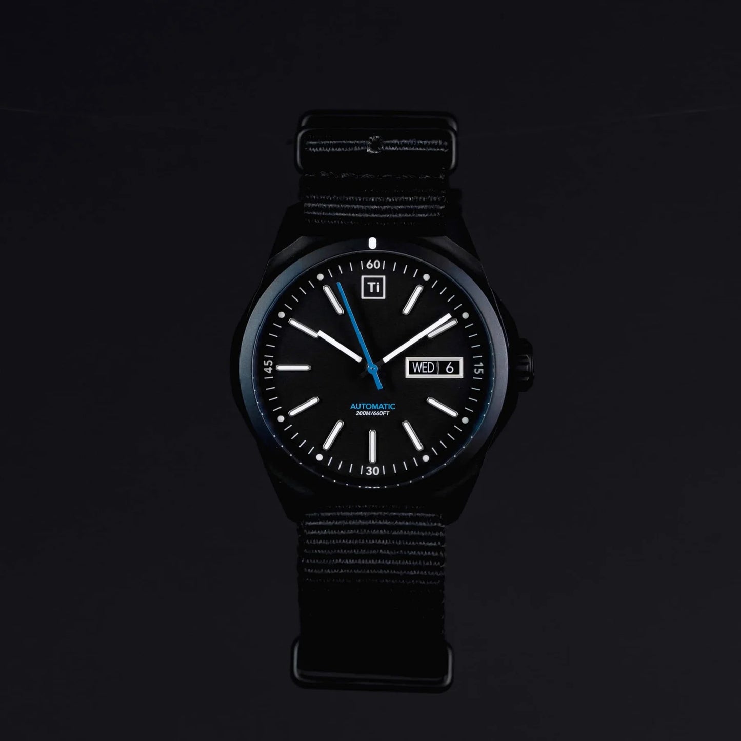 Big i Design Ti Field Watch Automatic, Black