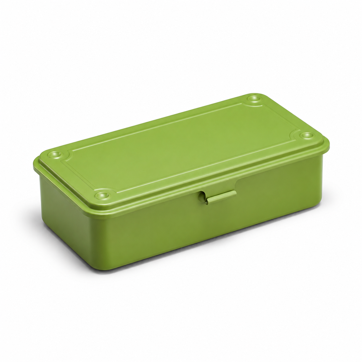 TOYO STEEL T-190 i fargen Japanese Tea Green, sett skrått forfra