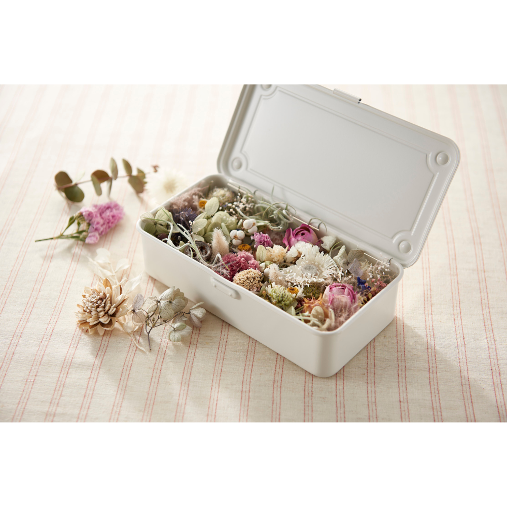Åpen TOYO STEEL T-190 White fylt med blomster