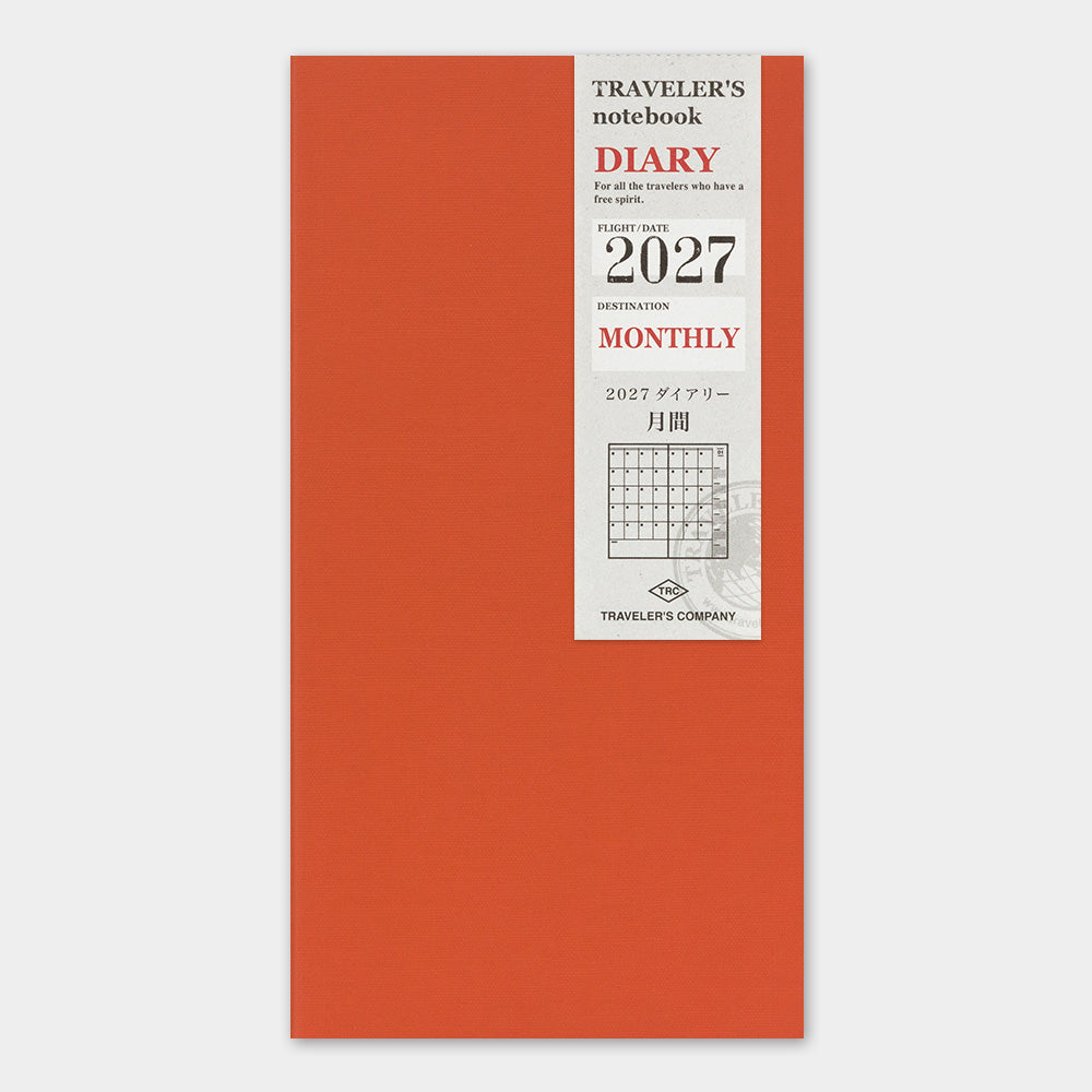 Traveler's Company 2027 Monthly (Regular Size), emballasje