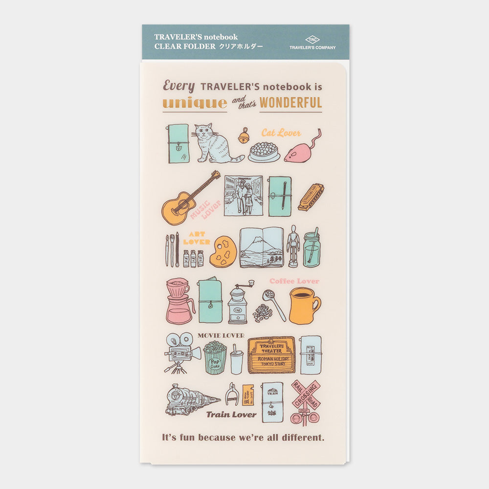 Traveler's Company Clear Folder 2027 (Regular Size), emballasje