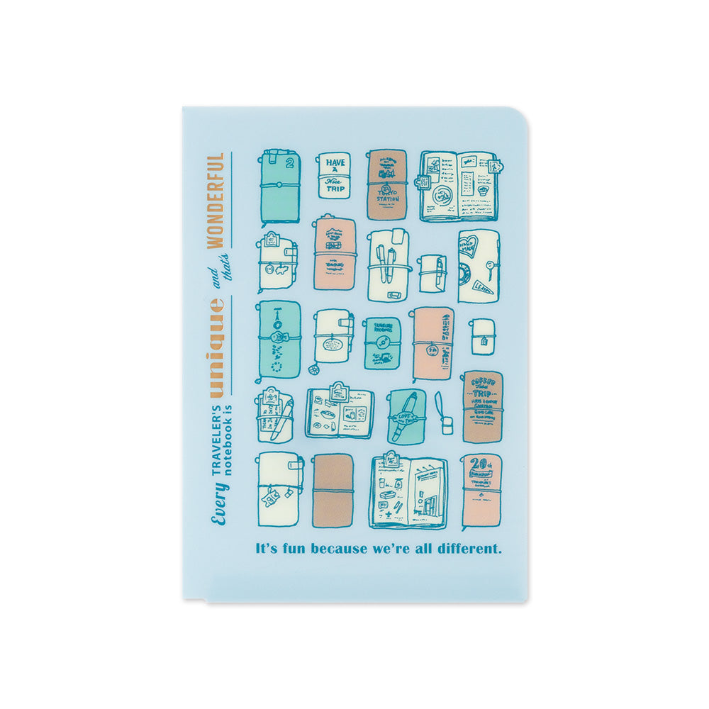 Traveler's Company Clear Folder 2027 (Passport Size), produktbilde