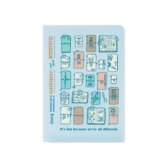 Traveler's Company Clear Folder 2027 (Passport Size), produktbilde