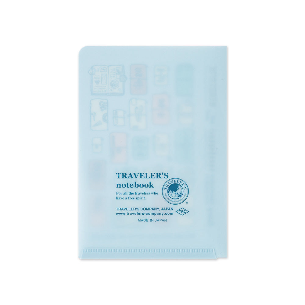 Traveler's Company Clear Folder 2027 (Passport Size), detalj og bruk