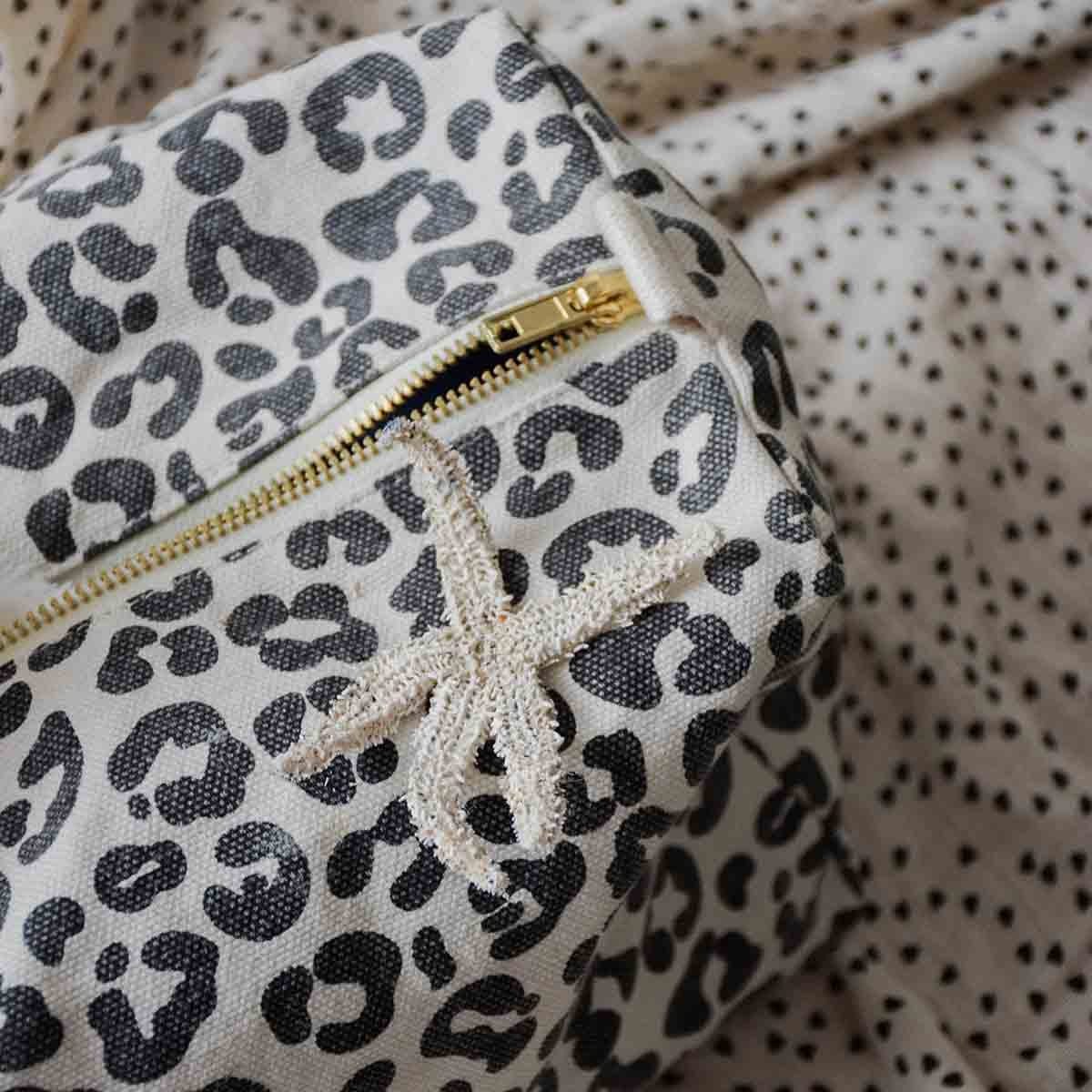 Rose in April Vic Wash Bag Graou, Greige