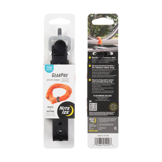 Nite Ize GearPro® Utility Strap Black, 12 in