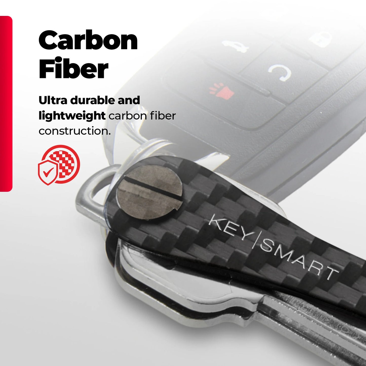 KeySmart® Carbon Fiber 3k