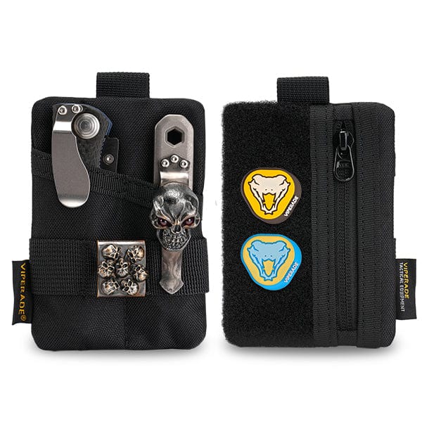 Viperade VE15 Mini EDC Pocket Organizer, Black