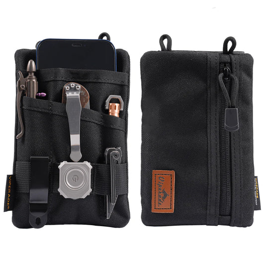 Viperade VE1 EDC Multifunctional Organizer Pouch, Black