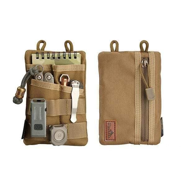 Viperade VE3 EDC Tool Organizer Pocket Pouch, Tan