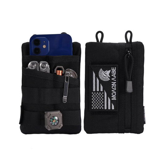 Viperade VE3-P EDC Pouch with Velcro for Patches, Black