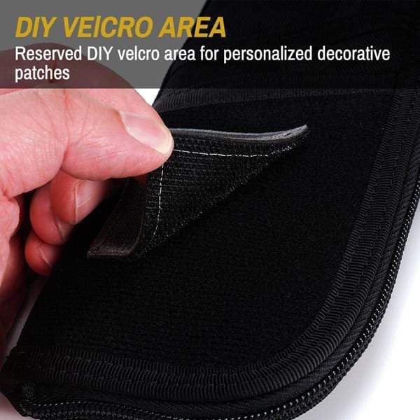 Viperade VE7 EDC Pocket Organizer Pouch, Black