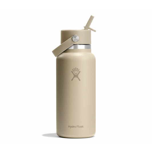 Hydro Flask Wide Mouth with Flex Straw Cap 32oz, Oat