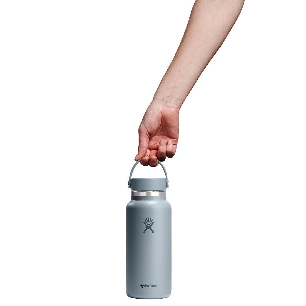 Hydro Flask Wide Mouth Bottle Flex Cap 32oz, Shale Grey