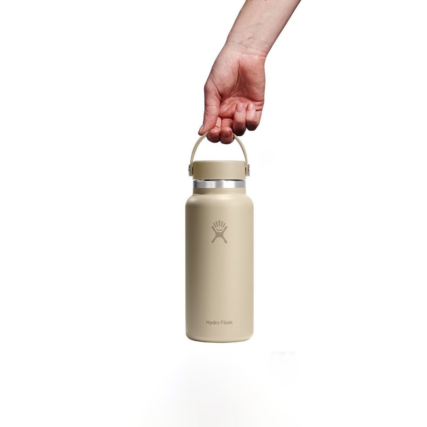 Hydro Flask Wide Mouth Bottle Flex Cap 32oz, Oat