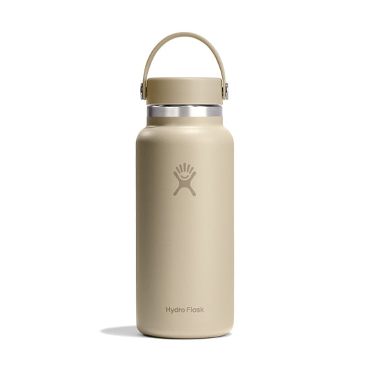 Hydro Flask Wide Mouth Bottle Flex Cap 32oz, Oat